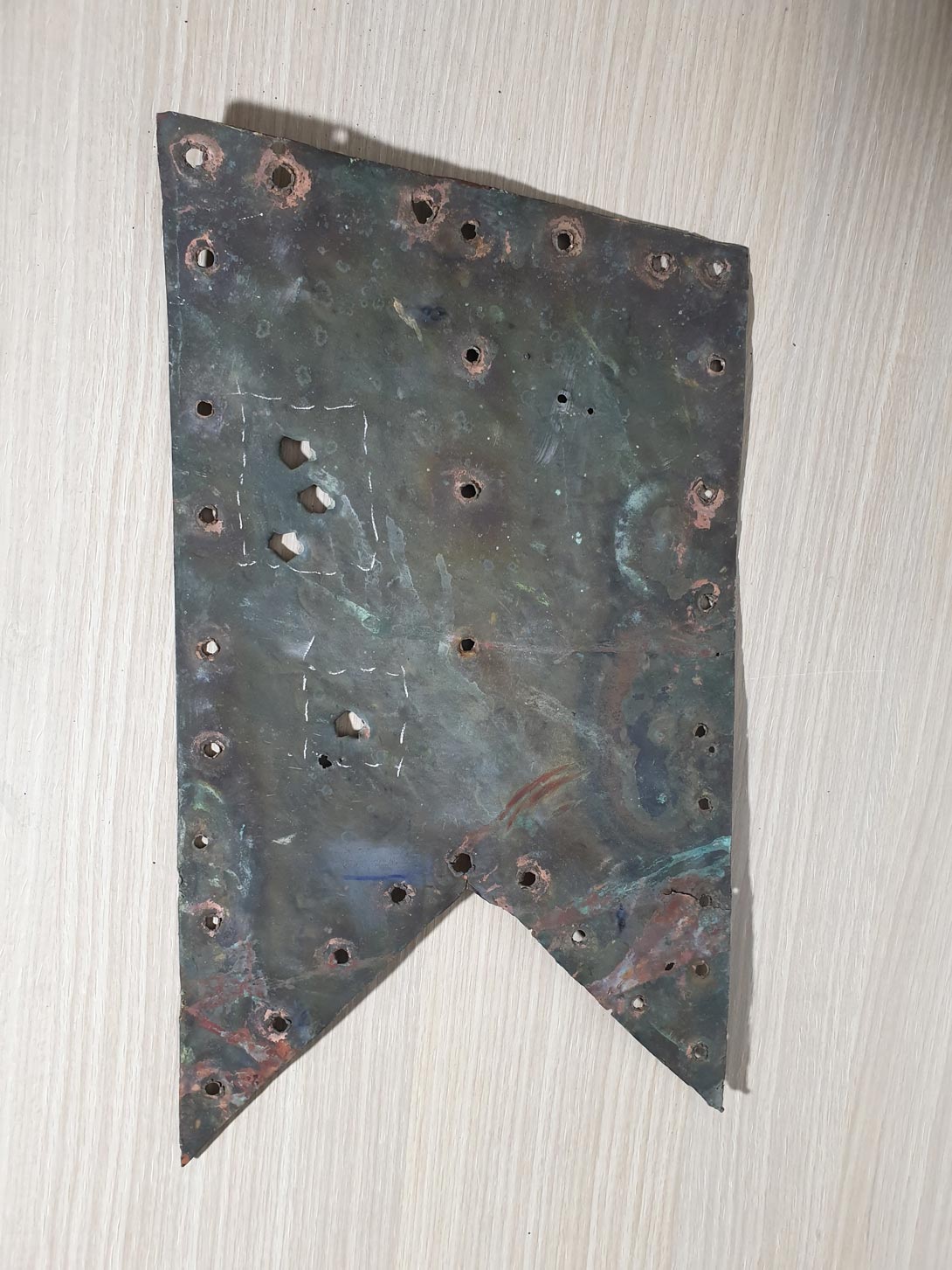 veleta-8 VELETA “SANTA JUANA” DE LA IGLESIA NUESTRA SEÑORA DE LA GRANADA DE MOGUER